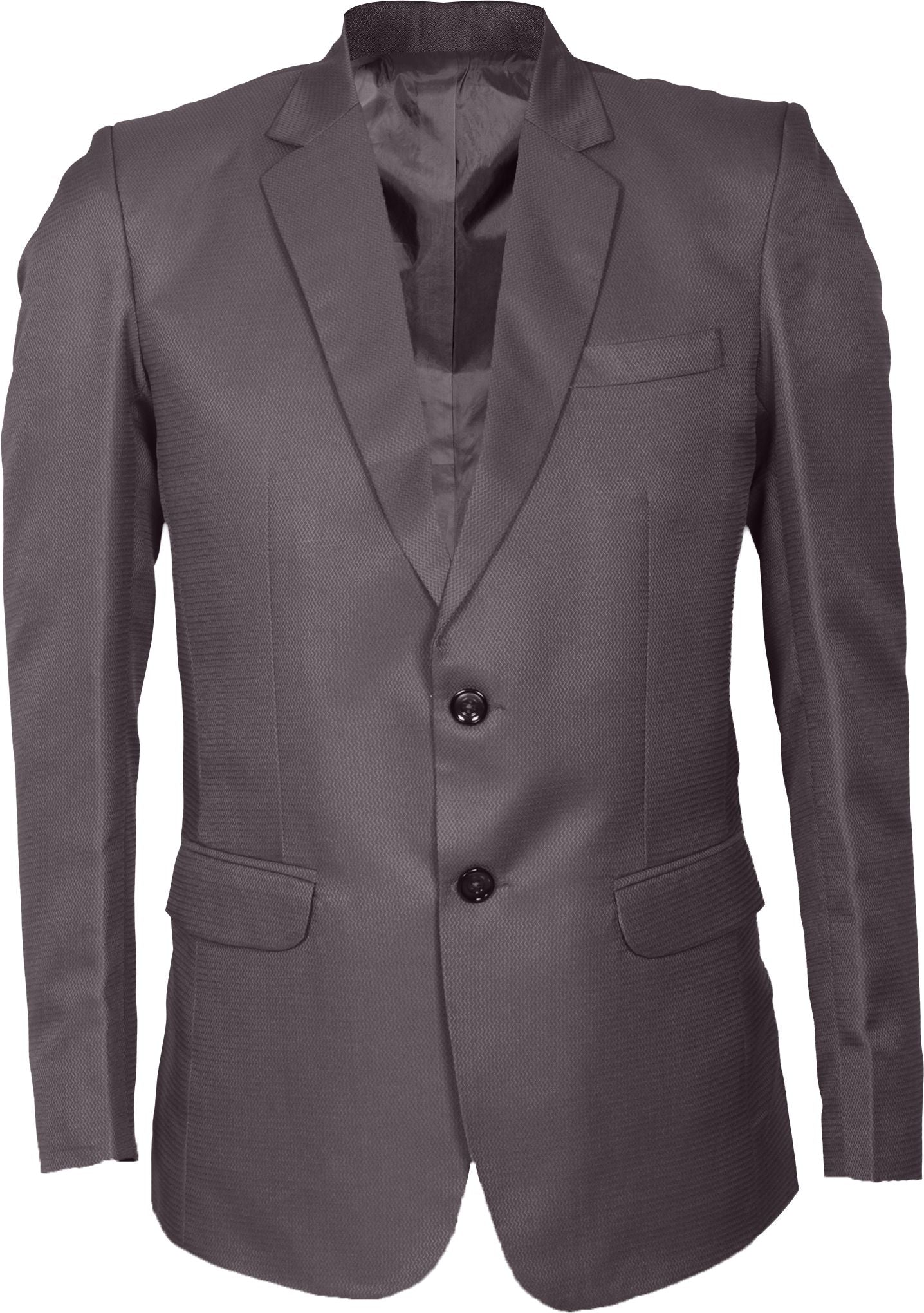 Plum suit jacket on a white background